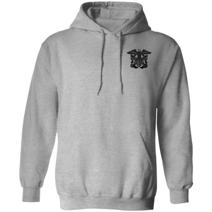 Navy Girl Officer FB Pullover Hoodie