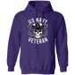 US Navy Veteran Skull Pullover Hoodie