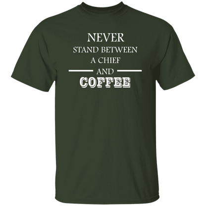 Coffee Love White Design 5.3 oz. T-Shirt