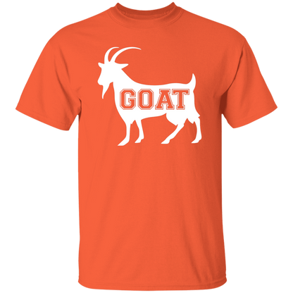 GOAT White 5.3 oz. T-Shirt