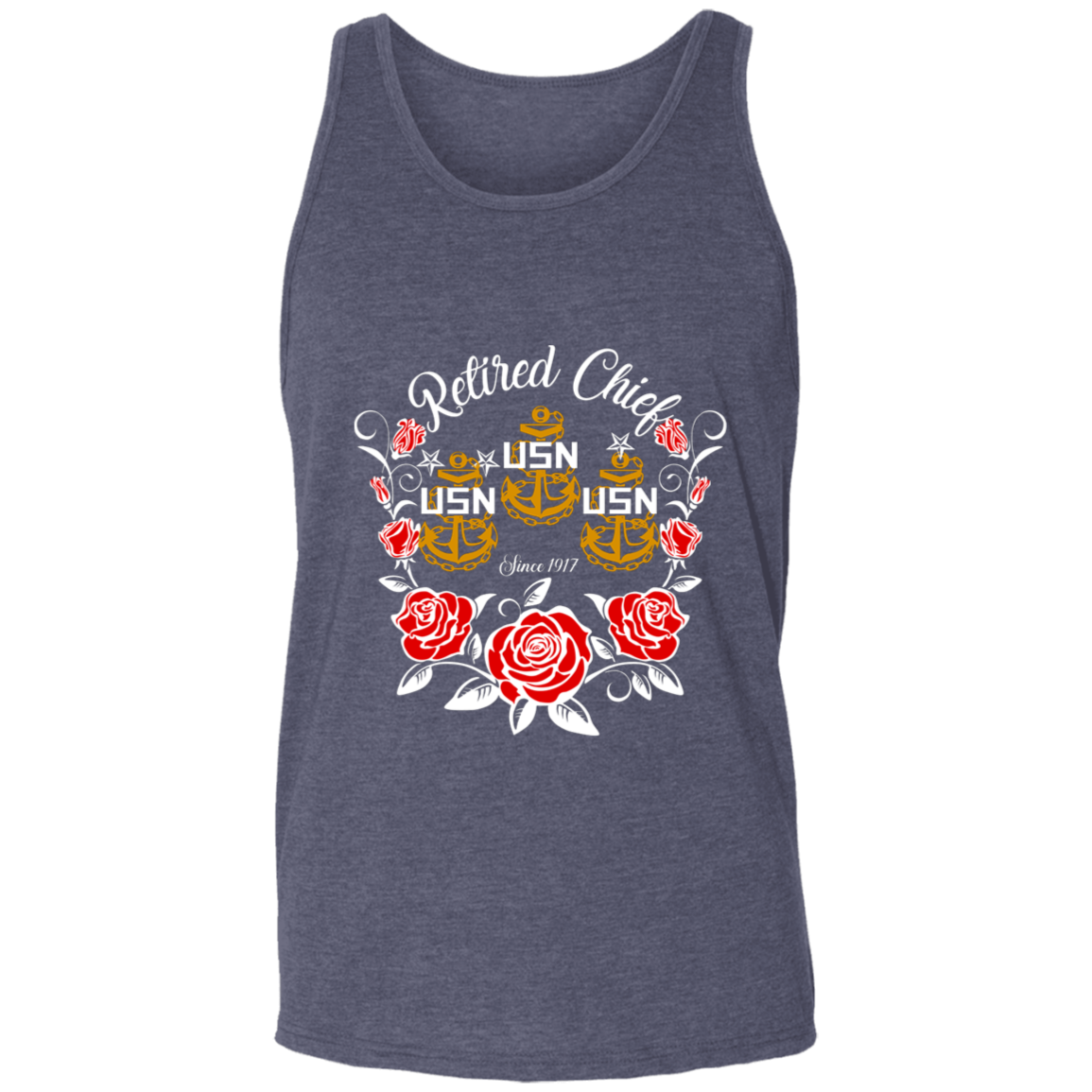 Retired Chief Rose Unisex Tank