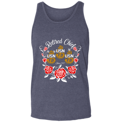 Retired Chief Rose Unisex Tank