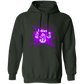 Retired Chief Purple Paint  Pullover Hoodie