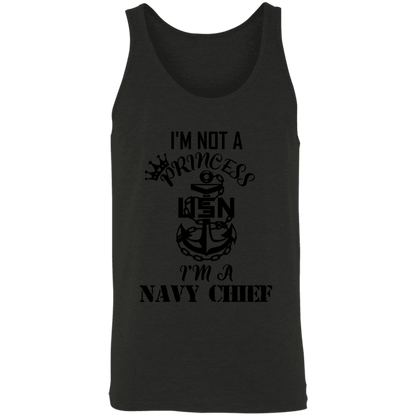 I'm not a Princess Unisex Tank