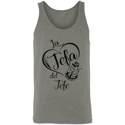La Jefa del Jefe Unisex Tank