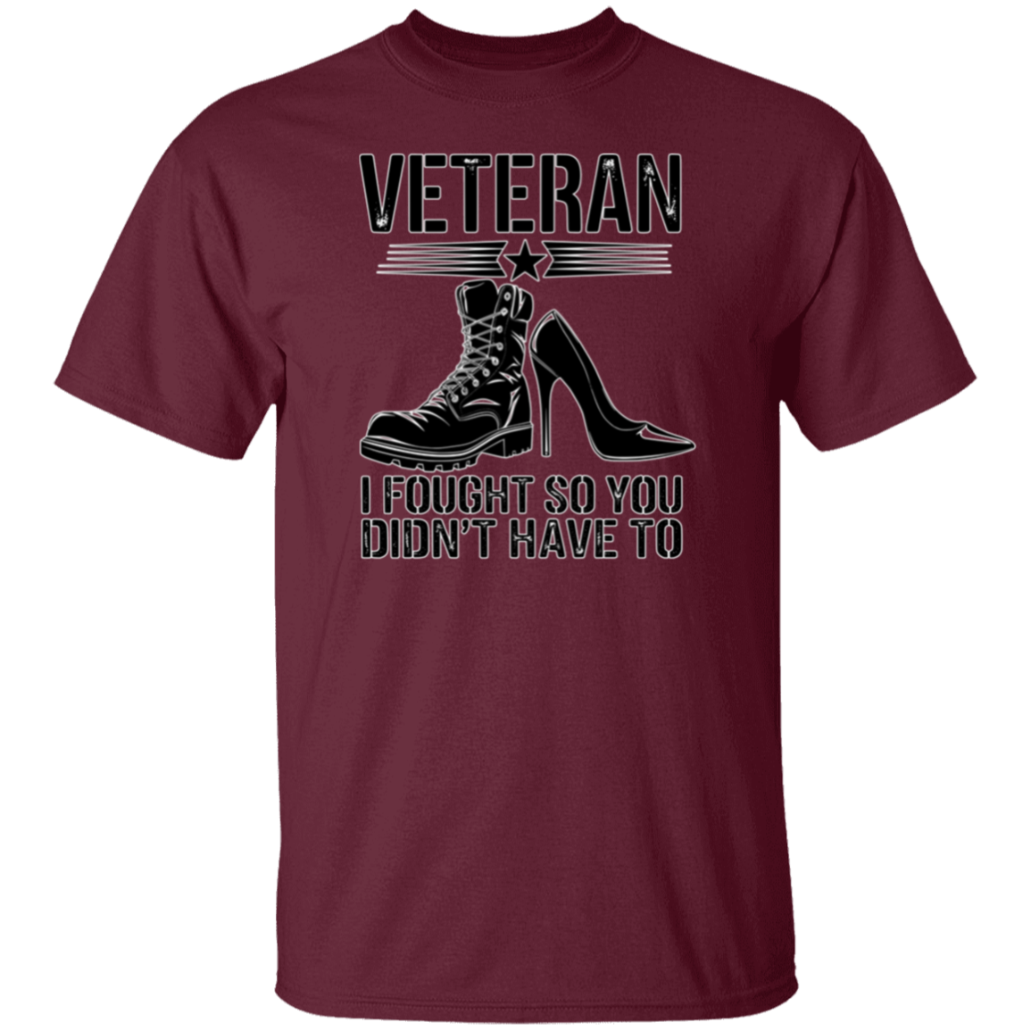 Veteran I Fought 5.3 oz. T-Shirt