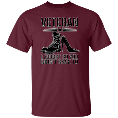 Veteran I Fought 5.3 oz. T-Shirt