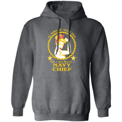 Navy Girl V2 Pullover Hoodie