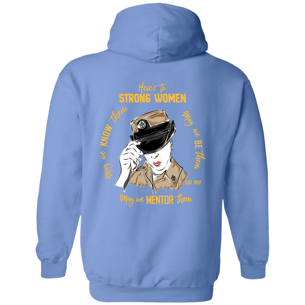 Strong Woman FB Pullover Hoodie