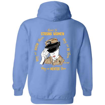 Strong Woman FB Pullover Hoodie