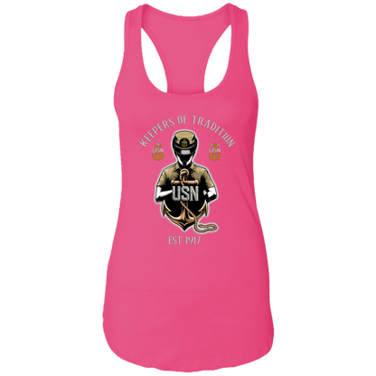 Keepers of Tradition W Ladies Racerback Tank