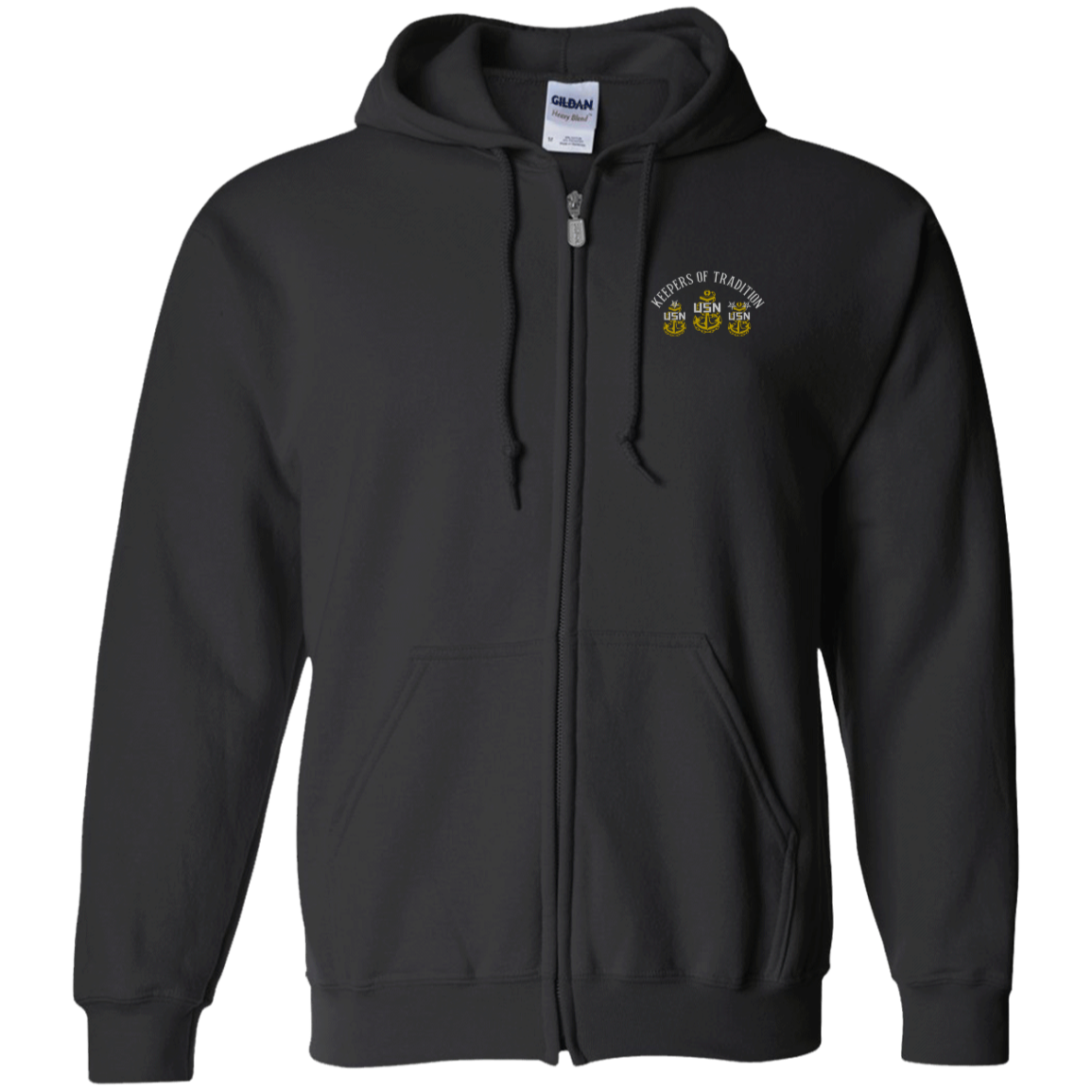 Keepers of Tradition W Zip Up Hooded Sweatshirt