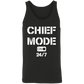 Chief Mode White Unisex Tank