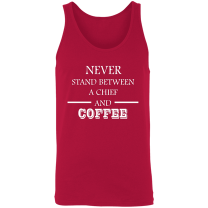 Coffee Love White Design Unisex Tank