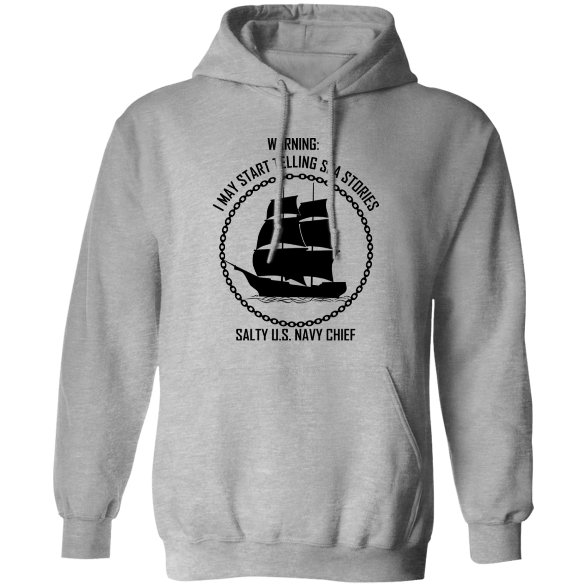 Salty Sea Story Pullover Hoodie