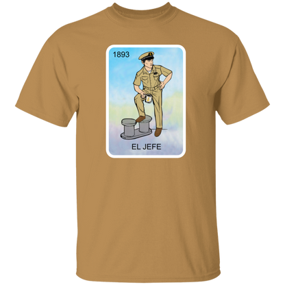 El Jefe Brown Shoe Card 5.3 oz. T-Shirt