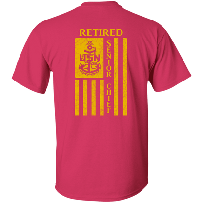 Retired Senior Chief Flag FB T-Shirt