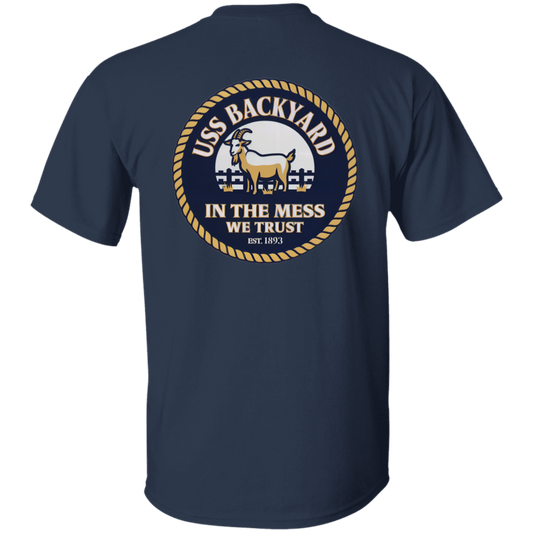 USS Backyard FB 5.3 oz. T-Shirt