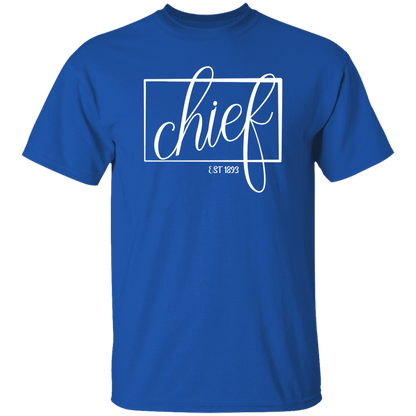 Chief 1893 White 5.3 oz. T-Shirt