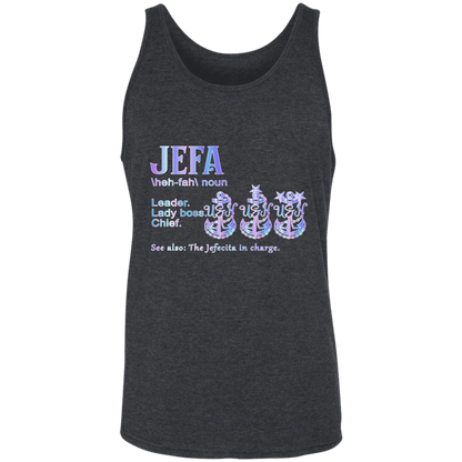 Jefa Definition Unisex Tank