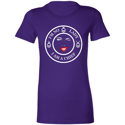 I'm No Lady (White Design) Ladies' Favorite T-Shirt