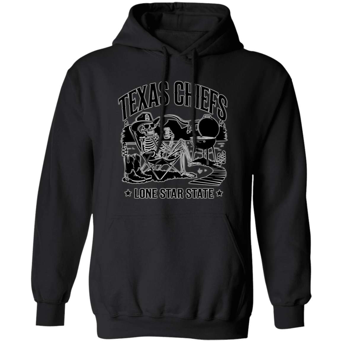 Lone Star State Texas Chiefs Pullover Hoodie