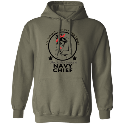 Navy Girl Chief Pullover Hoodie