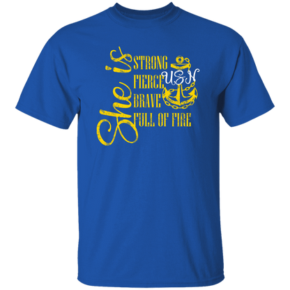 She Is Gold 5.3 oz. T-Shirt