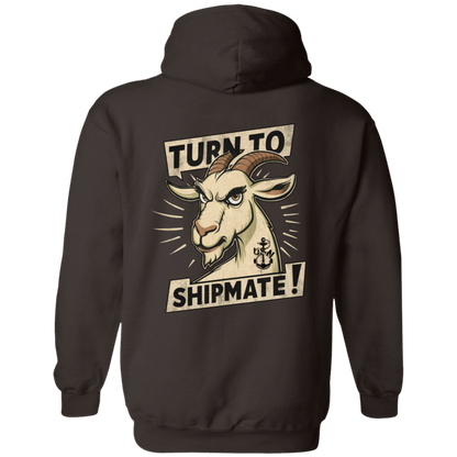 Turn To Shipmate FB Pullover Hoodie