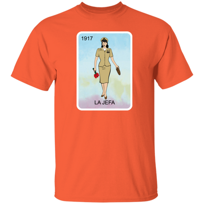 La Jefa Brown Shoe 5.3 oz. T-Shirt