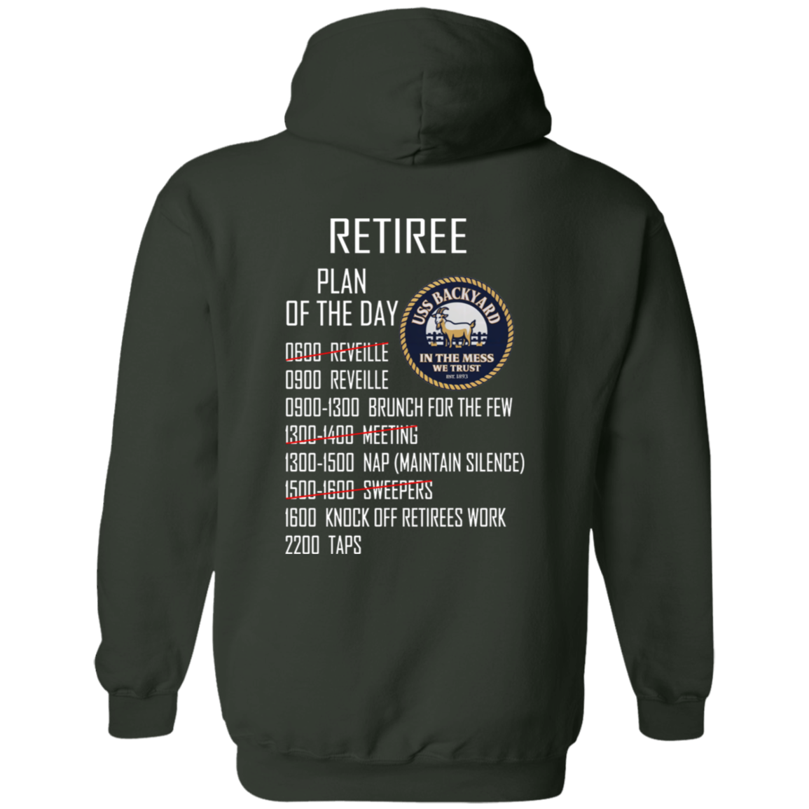 Retiree POD Pullover Hoodie