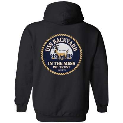 USS Backyard FB Pullover Hoodie
