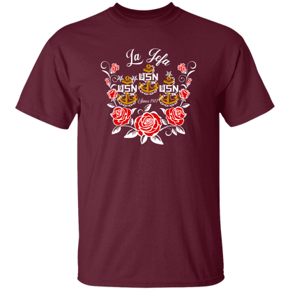 La Jefa Rose Gold 5.3 oz. T-Shirt