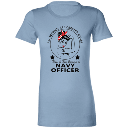 Navy Girl Officer Ladies' Favorite T-Shirt