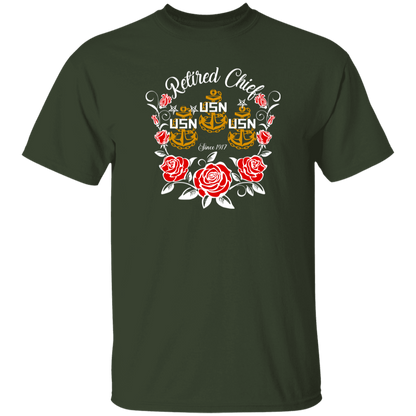 Retired Chief Rose 5.3 oz. T-Shirt