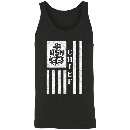 Chief Flag White Unisex Tank