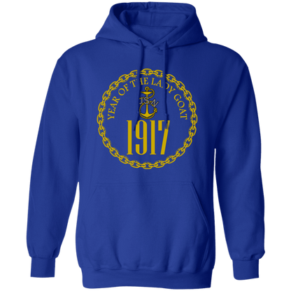 Year of the Lady Goat Gold Pullover Hoodie