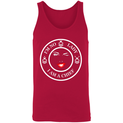 I'm No Lady (White Design) Unisex Tank