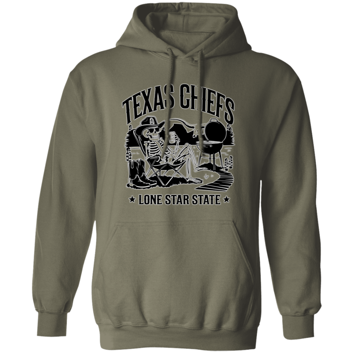 Lone Star State Texas Chiefs Pullover Hoodie