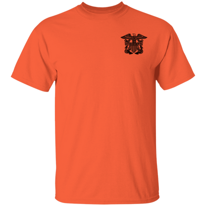 Navy Girl Officer FB 5.3 oz. T-Shirt