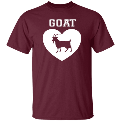 Goat Heart White 5.3 oz. T-Shirt