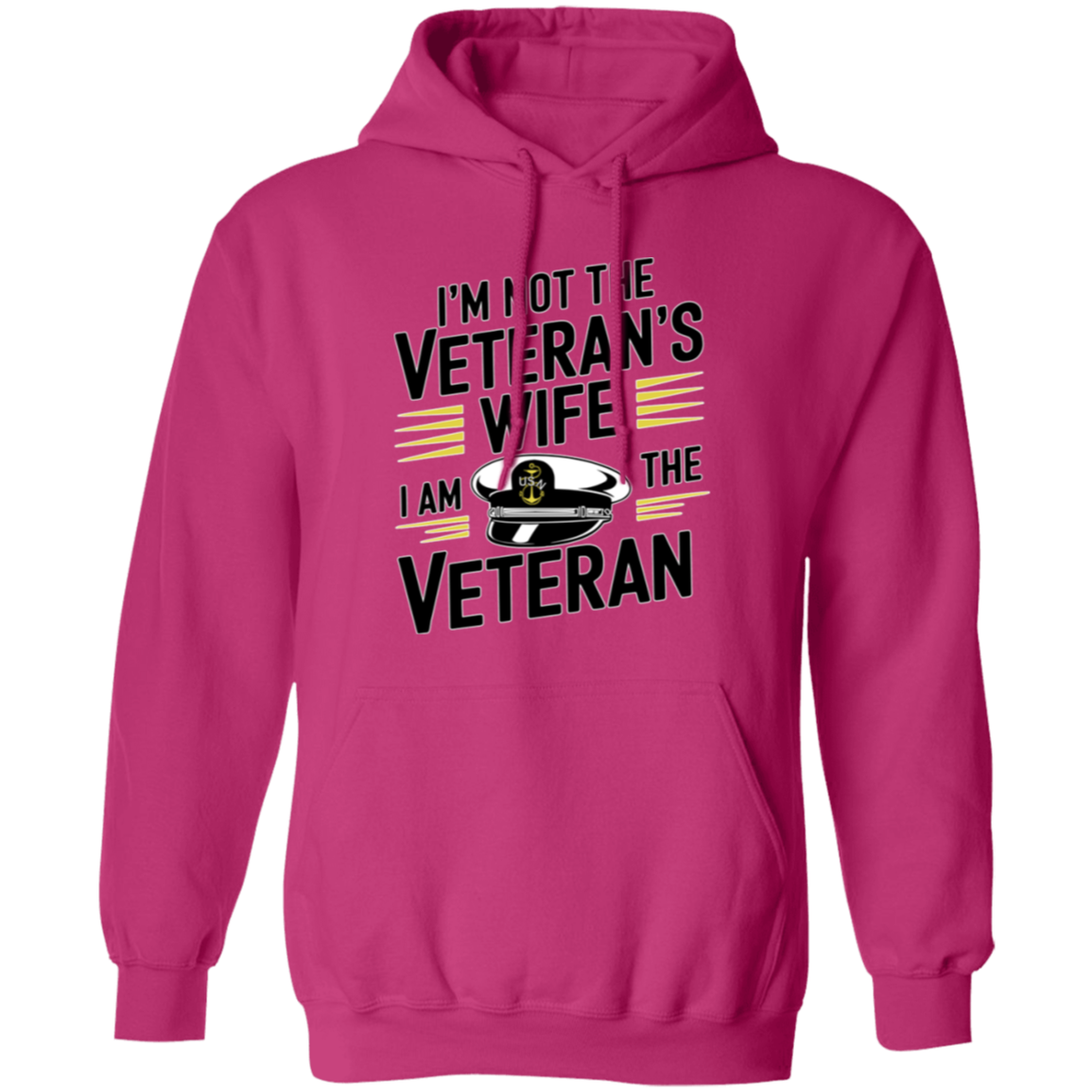 I am the Veteran Pullover Hoodie