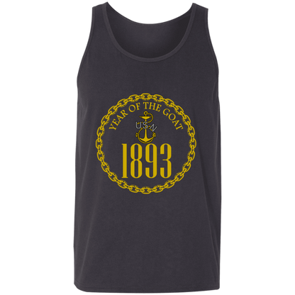 Year of the Goat Gold Unisex Tank