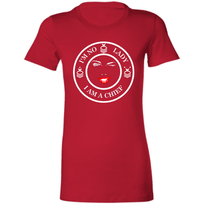 I'm No Lady (White Design) Ladies' Favorite T-Shirt