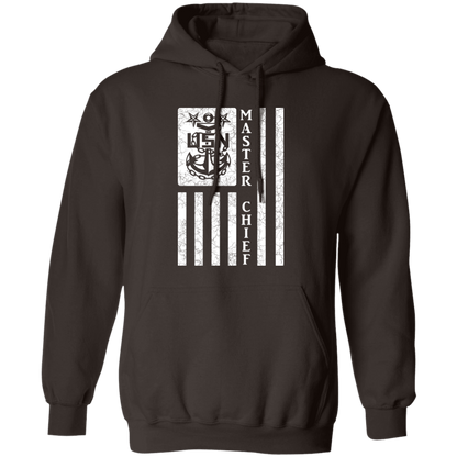 Master Chief Flag White Pullover Hoodie