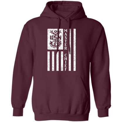 Master Chief Flag White Pullover Hoodie