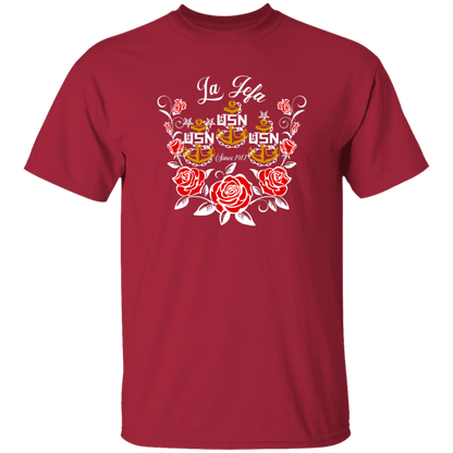 La Jefa Rose Gold 5.3 oz. T-Shirt