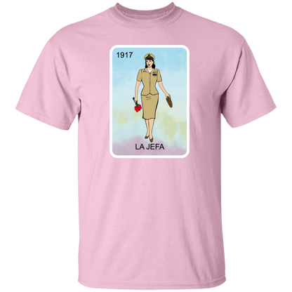 La Jefa Brown Shoe 5.3 oz. T-Shirt