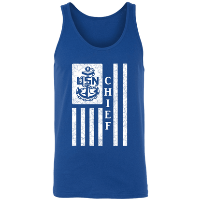 Chief Flag White Unisex Tank