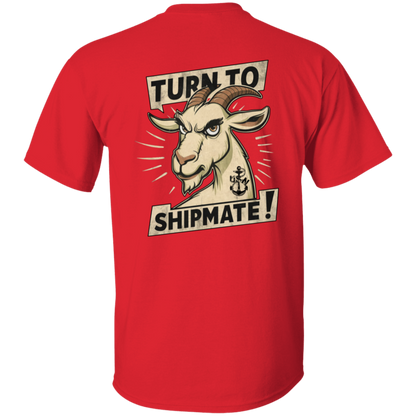 Turn To Shipmate FB 5.3 oz. T-Shirt
